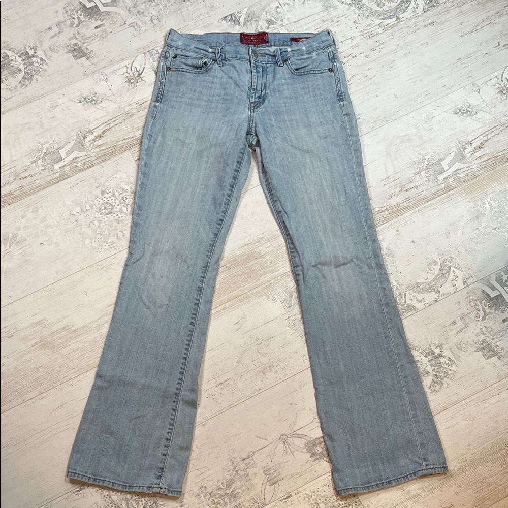 Vintage Lucky Brand Light Blue Sweet N Low Flare Jeans 2/26 Regular